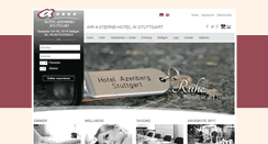 Desktop Screenshot of hotelazenberg.de